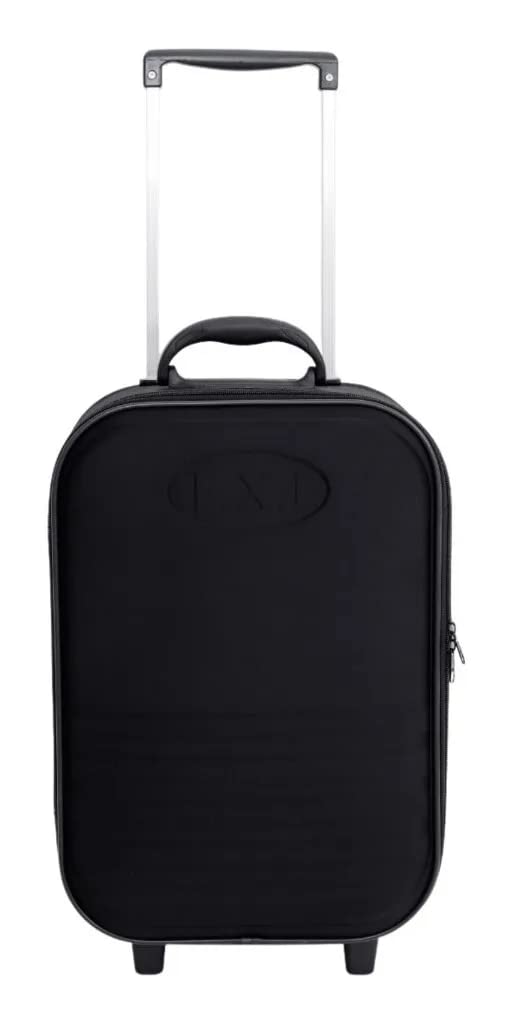 Mala de viagem 10kg preta tecido